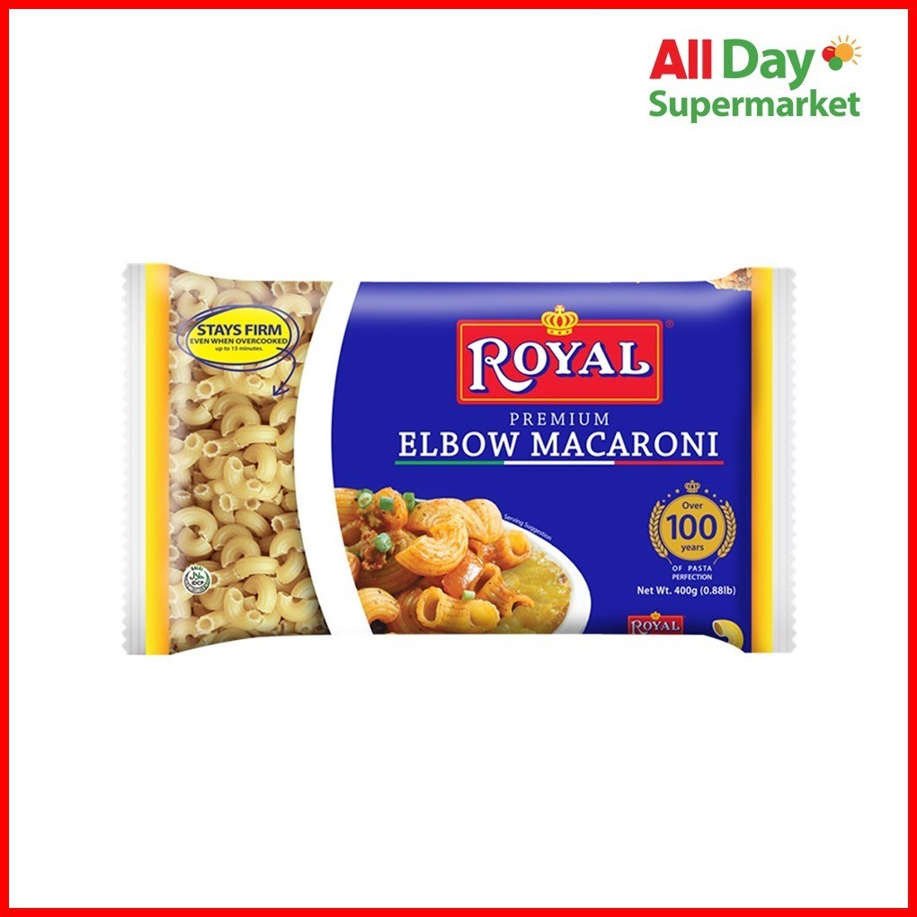 Royal Elbow Macaroni 400g | Shopee Philippines