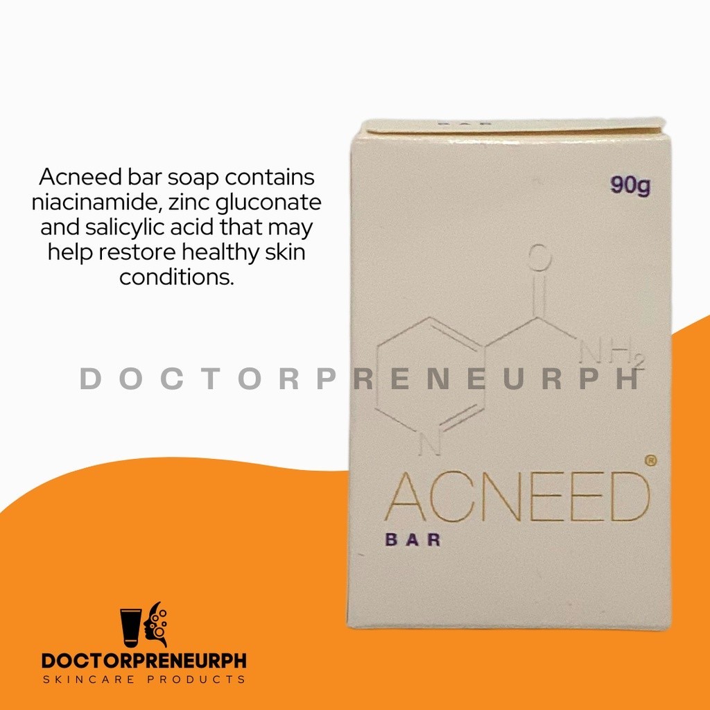 Acneed Bar Soap 90g (For Acne Prone Skin) | Shopee Philippines