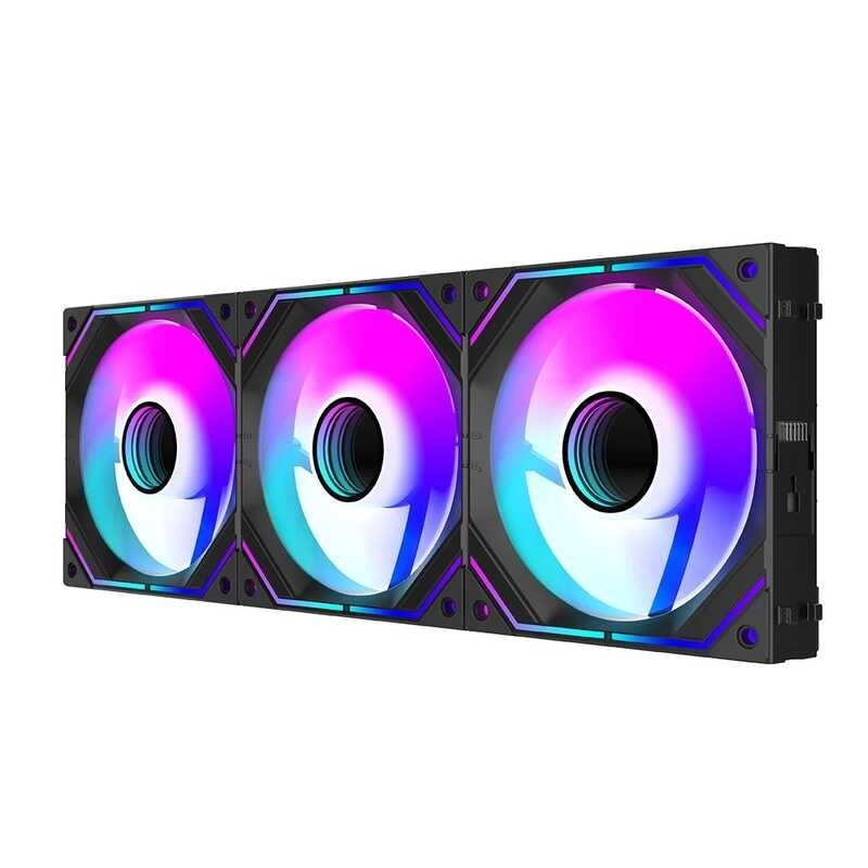 Uni Wovibo 120Mm Fan Wireless PWM 4Pin Ventilator Tahimik Na RGB PC ...