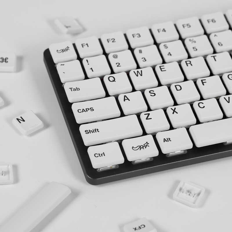 Low Choc Profile PBT Keycaps Para Sa Kailh Chocolate Switch Mekanical
