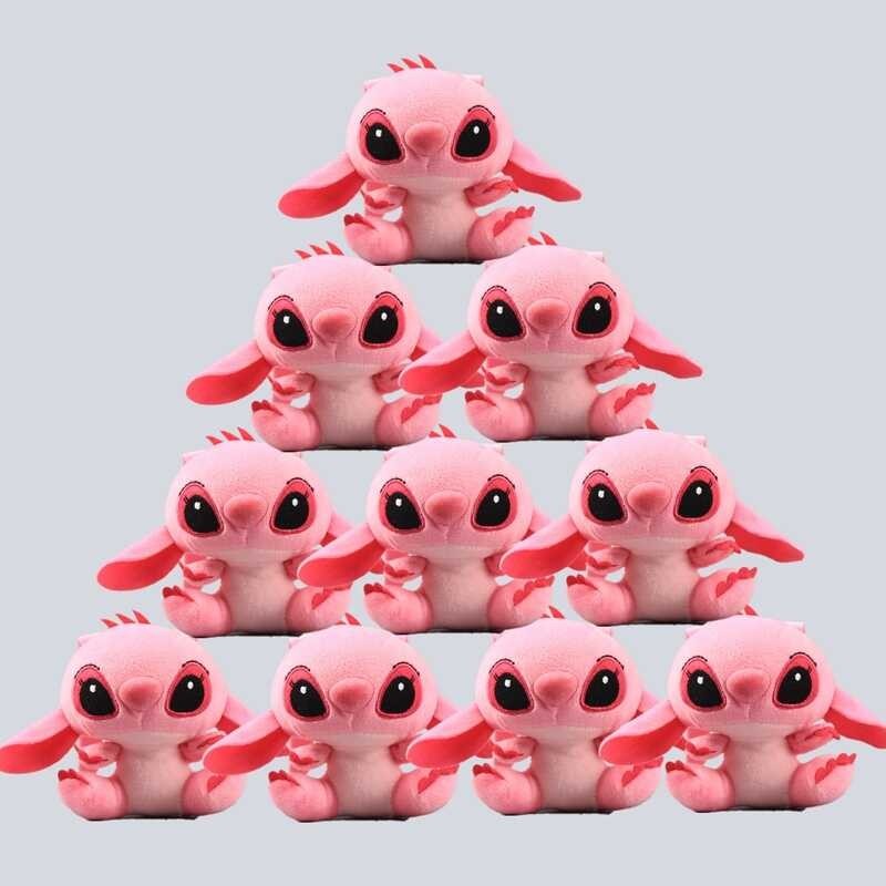 10Pcs/Lot Cute Cartoon Lilo And Es Small Pendant Toy,4