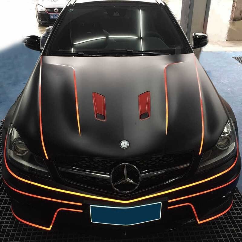 Reflective 45 M Warning Stickers Night Luminous Cool Sty g Strips For ...