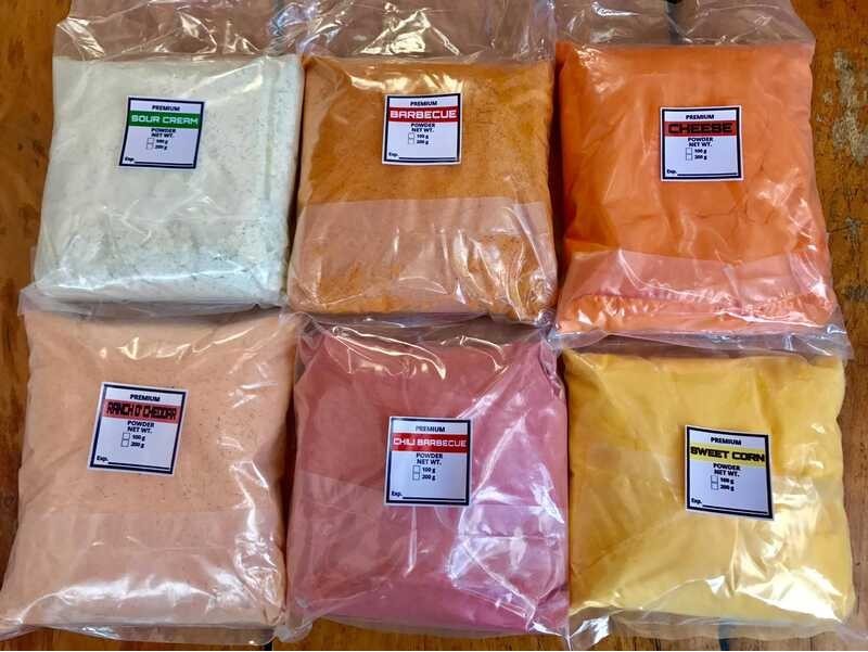 1KG Potato French Fries Powder Flavors Sour Cream Cheese Ranch Cheddar