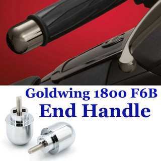 Contrappesi Manubrio In Alluminio Per Honda Gold Wing 1800 GL1800 (2001-2020) E F6B (2013-2020) – Cromato O Nero Anodizzato, Coppia