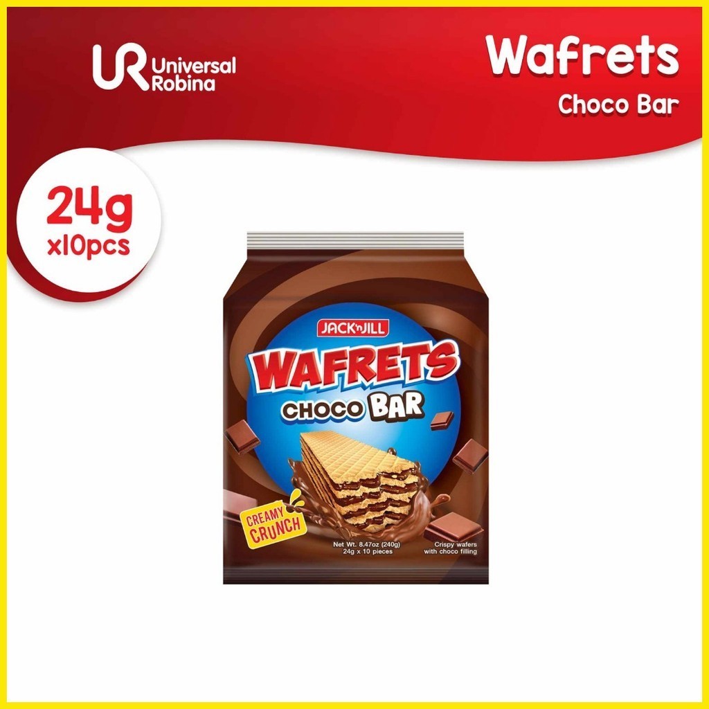 ๑ Wafrets Choco Bar (24g x 10) | Shopee Philippines