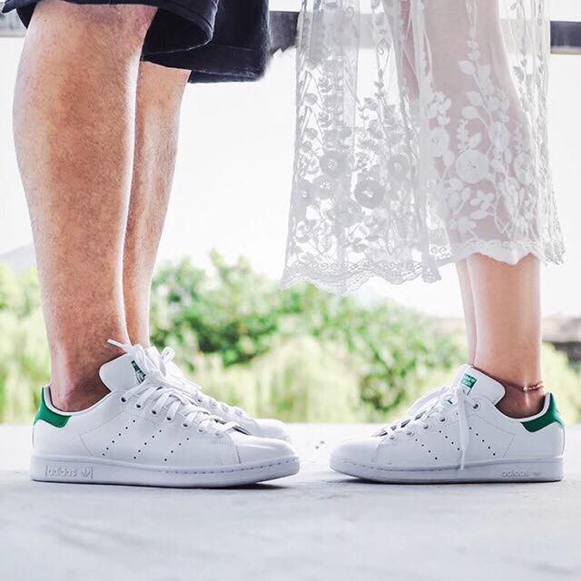 Adidas stan smith fashion couple shoes sneakers white shoes | Shopee ...