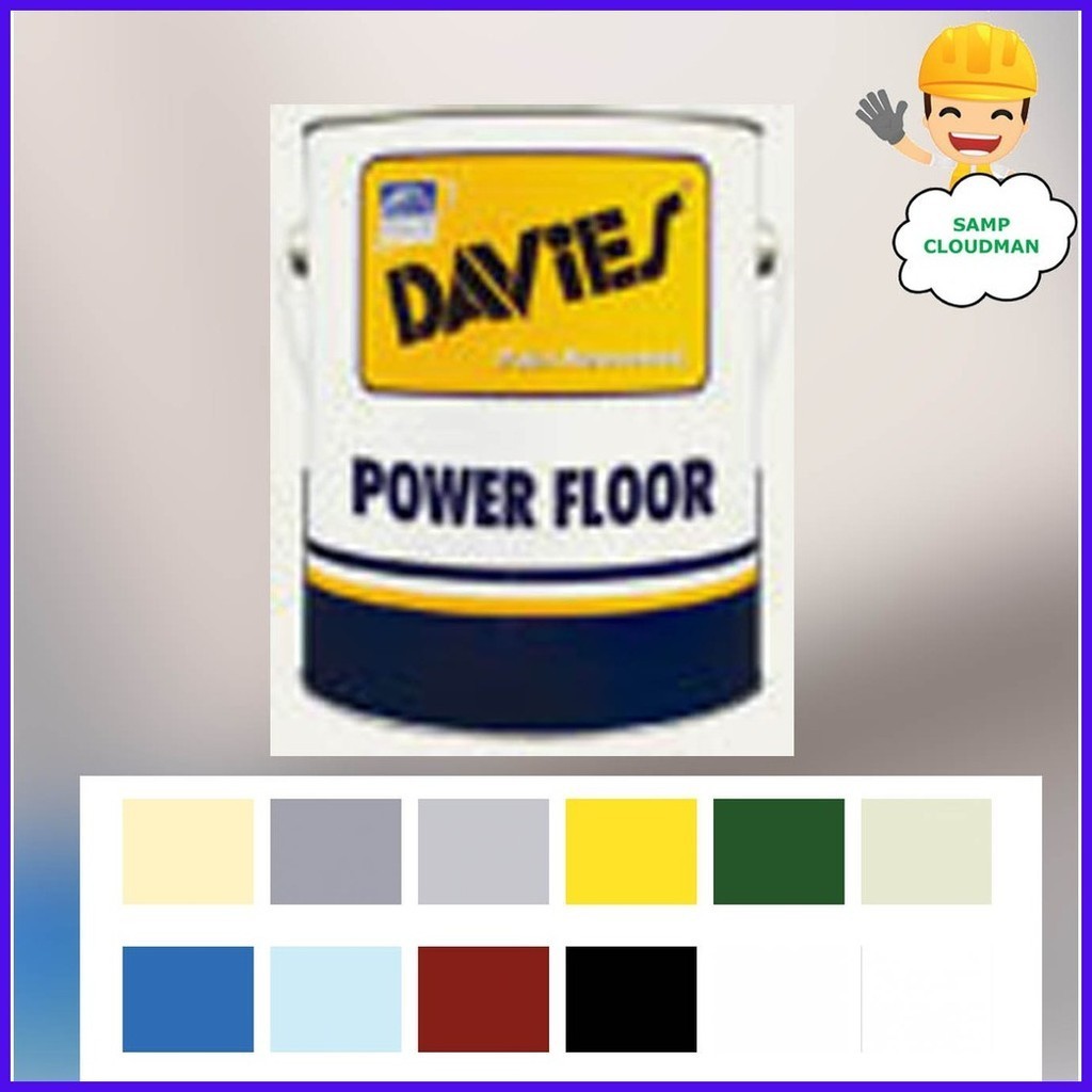 Davies Powerfloor Epoxy / Polyamine Based Floor Coating paint / Eposeal ...