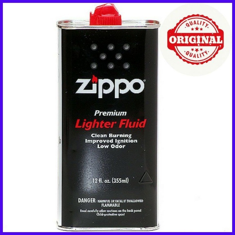 ⊙ Zippo Fluid Premium 4oz. 125ml & 12oz. 355ml | Shopee Philippines