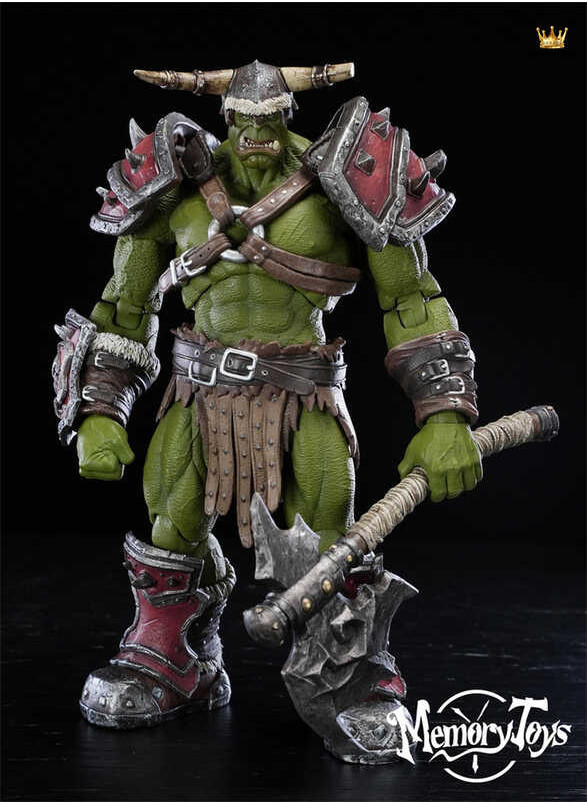 9 \12304; 2024 Q2】Memory Toys 1/12 Scale Adventurer World Orc Captain ...