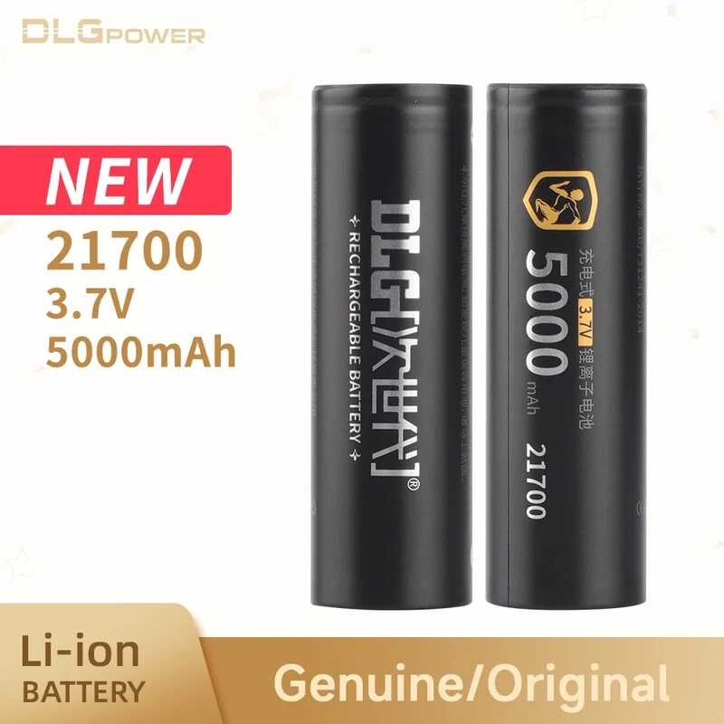 DLGPOWER 3 Aed 21700 3.7V 5000Mah High Capacity Rechargeable Li-Ion ...