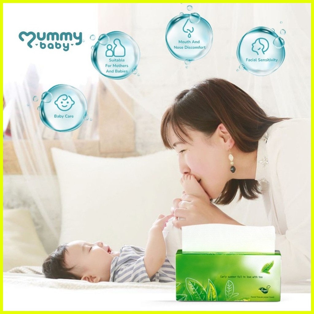 ⭐ 【Free coupon】Tissue Facial Tissue order Tissue 10 packs 4-Ply Facial ...