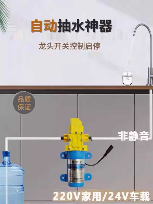 Offline bucket water pump, electric water pump, drinking water self ...
