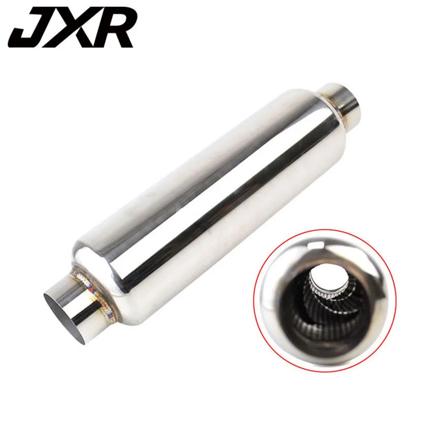 Vibrant Middle Muffler 2.5 inch 2 inch 63mm 51mm Inlet Outlet Pipe ...