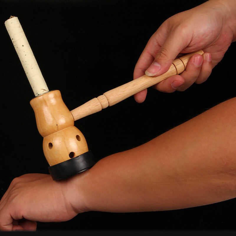 Gourd Design Hand-Held Moxa Therapy Tool Moxibustion Stick Burner ...