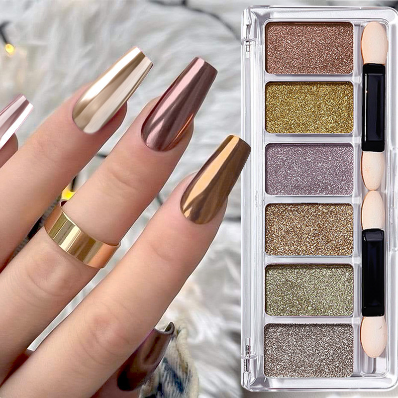 born-pretty-mirror-nail-powder-silver-gold-magic-metallic-pearl-aurora