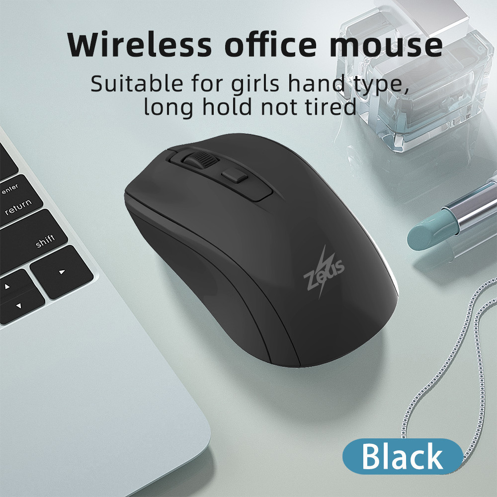 Zeus M-006 Wireless Mouse With Nano Receiver And 3 DPI Adjustment 3