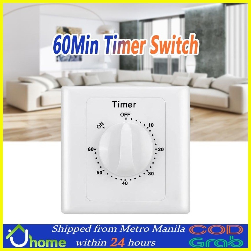 SOYACAR】220V Timer Switch Control Pump Mechanical Countdown Control ...