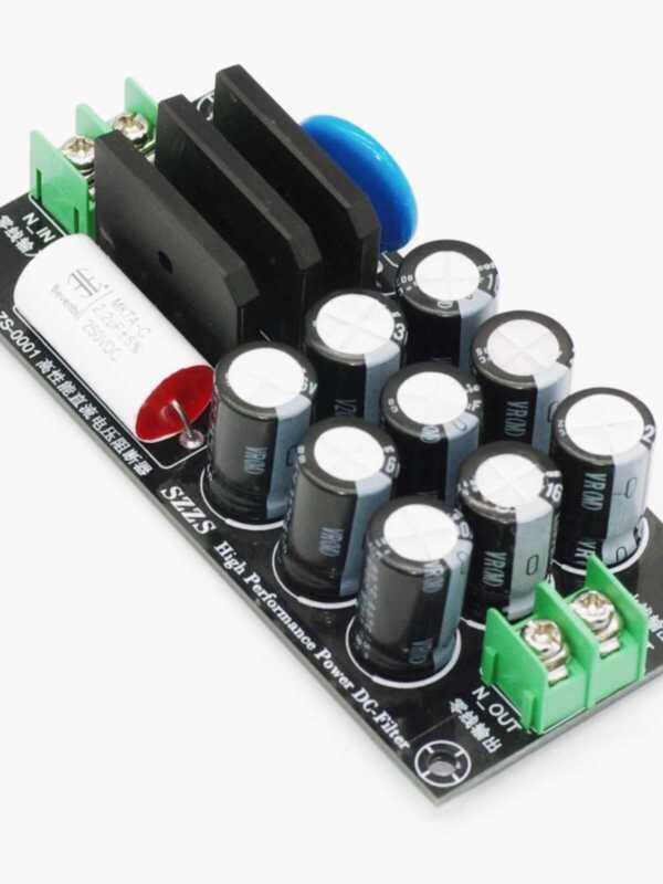 AC power blocking audio isolation filter, DC component overvoltage ...