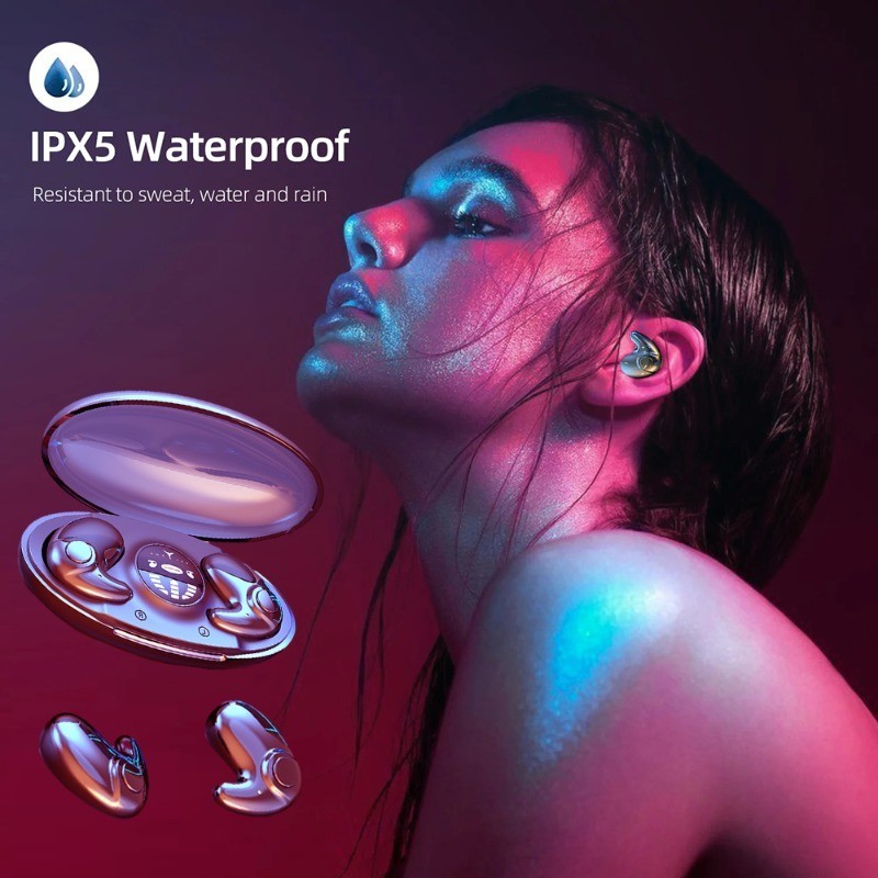 5.3 Hidden Sleep Headset Sports in-Ear Earphones IPX5 Waterproof ...
