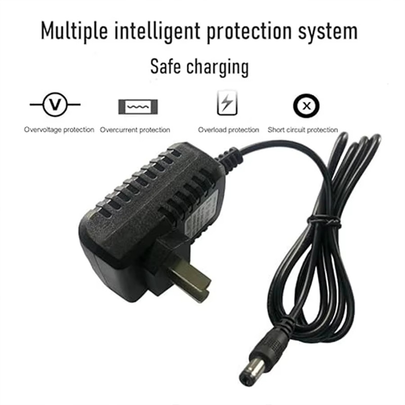12V 2A/2000mA DC Regulated Power Supply Adapter, 100-240V 50/60Hz AC To DC 24W