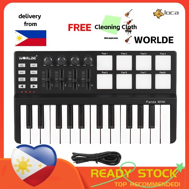 [ fast ship ] WORLDE Panda mini Portable Mini 25-Key USB Keyboard and ...