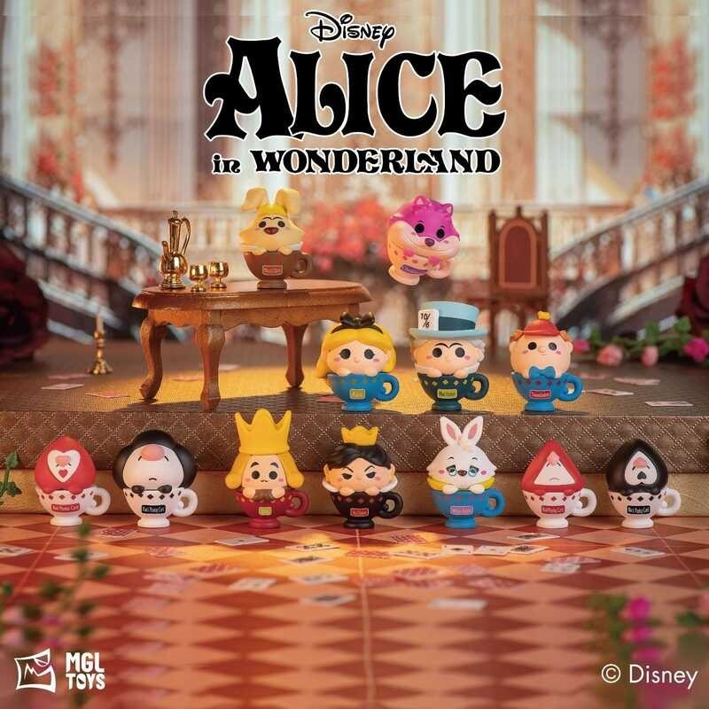 Blind Mgl Original Cartoon Alice In Wonderland Genuine Figure Mini Bean ...