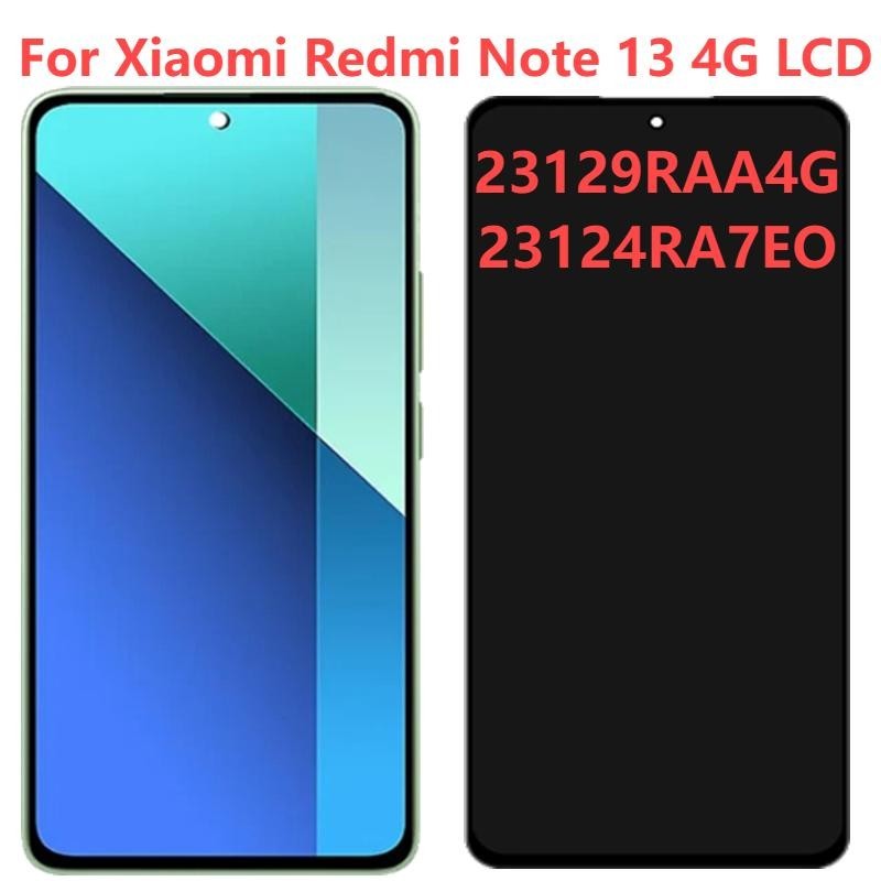 6.67'' AMOLED / TFT For Xiaomi Redmi Note 13 4G 23129RAA4G LCD Display ...