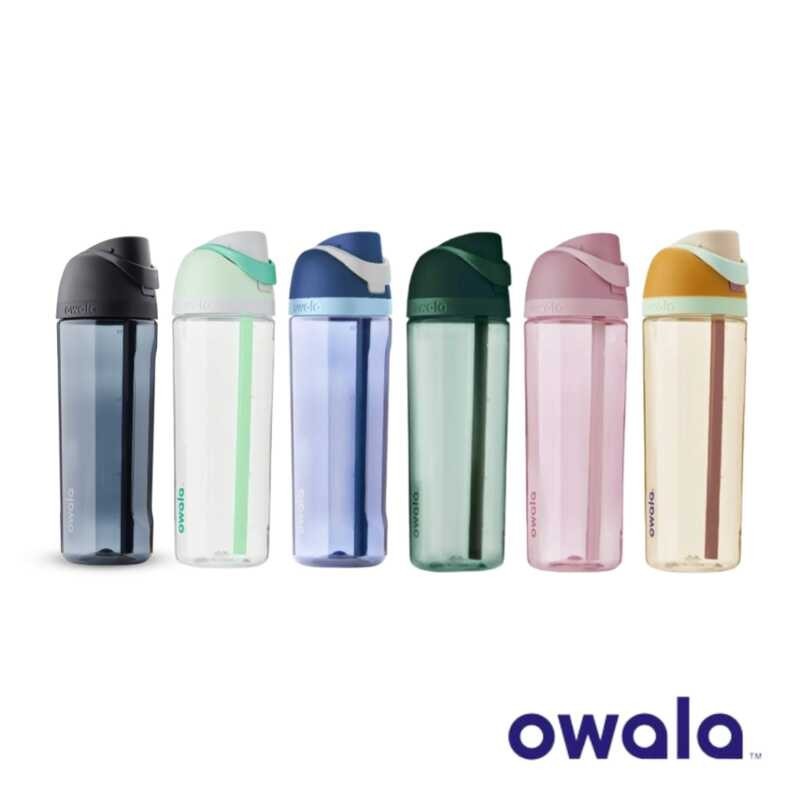 Owala FreeSip 25oz (739ml) Tritan Plastic Water Bottle na may Locking ...