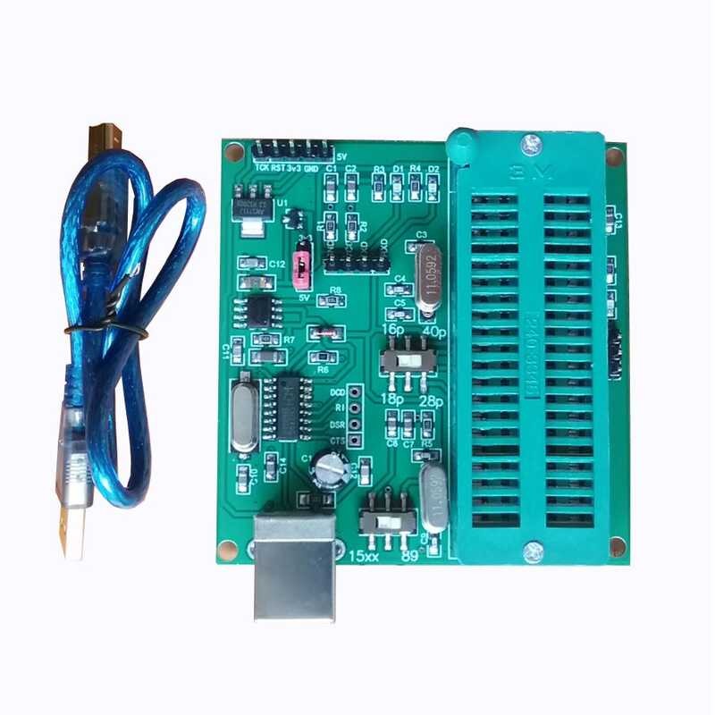 STC microcontroller programmer ISP downloader program burner USB to TTL ...