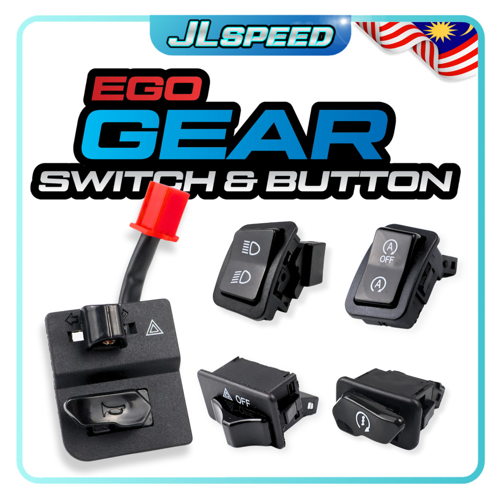 YAMAHA EGO GEAR Handle Switch Suis Suiz On Off Head Light Lamp Lampu ...