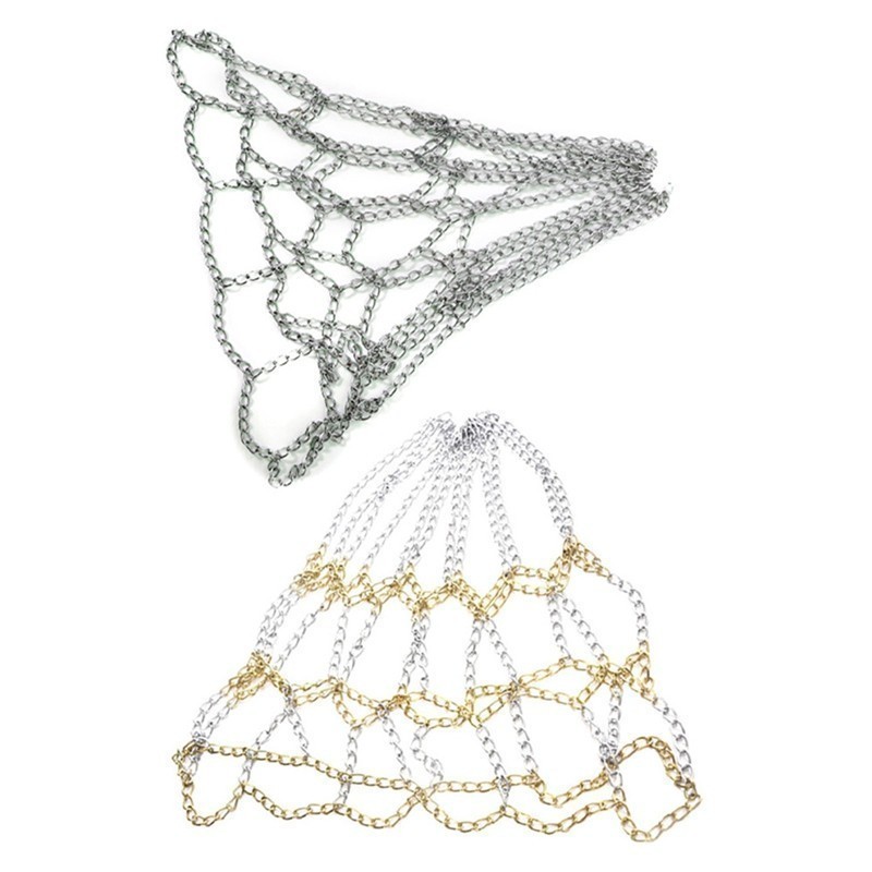 Professional Basketball Net Galvanized Steel Metal Chain Basketball Net ...