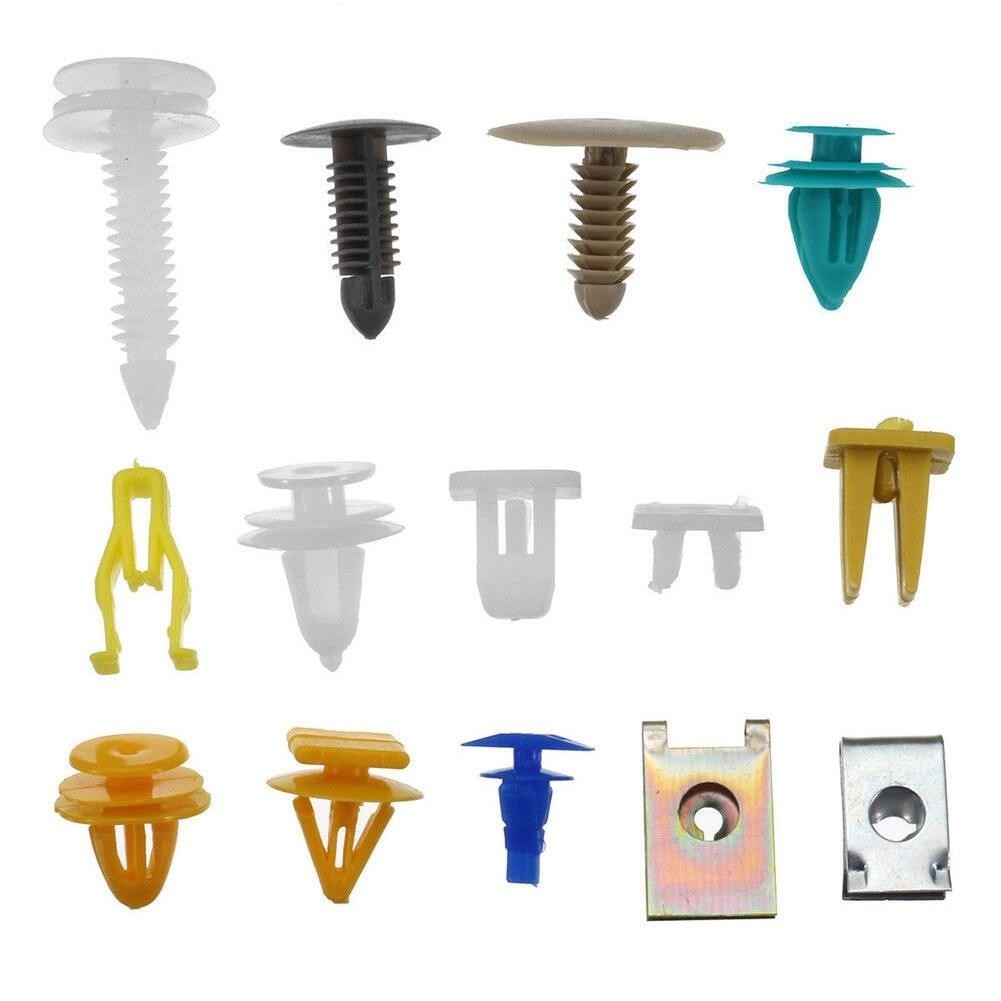 【Fast Delivery】500Pcs Car Fastener Clips Universal Car Bumper Retainer ...