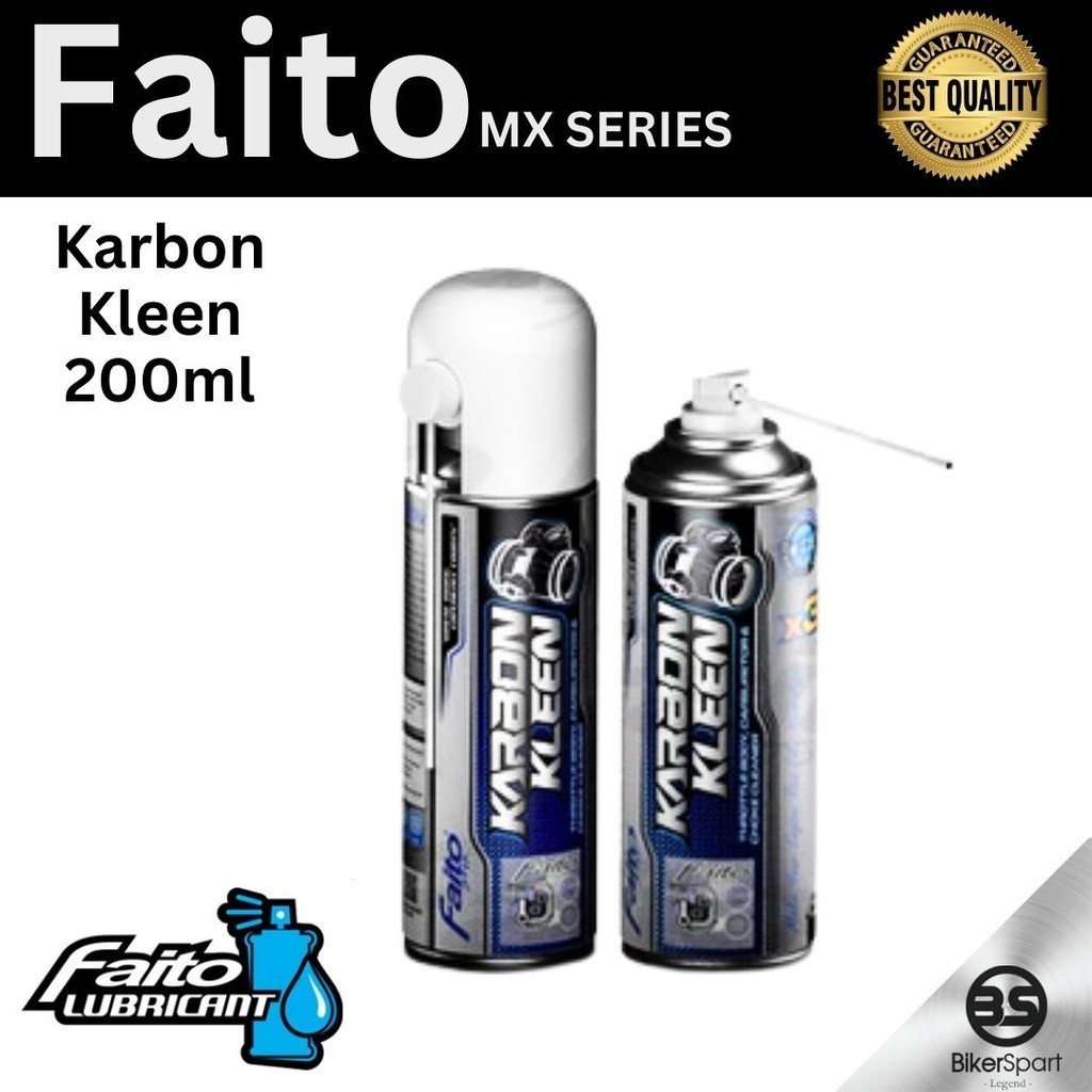 FAITO Karbon Kleen Throttle body Carburetor & Choke Cleaner 200ml Shopee Philippines
