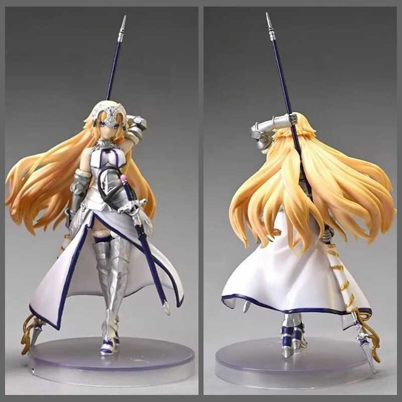 48 Night Fate FGO Ruler Joan Of Arc White Standing Statue Model Pendant ...