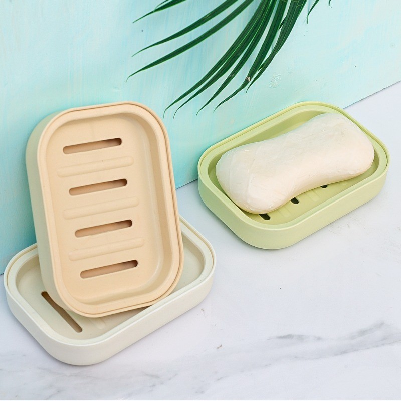 Doublelayer Soap Box Home Kitchen Supplies Sponge Storage Rack