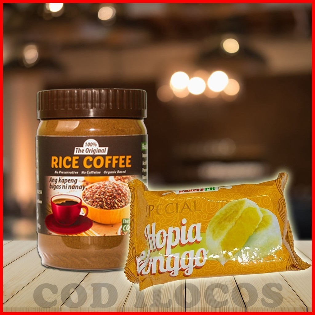 Rice Coffee Pure with Special Hopia from ilocos | Shopee Philippines