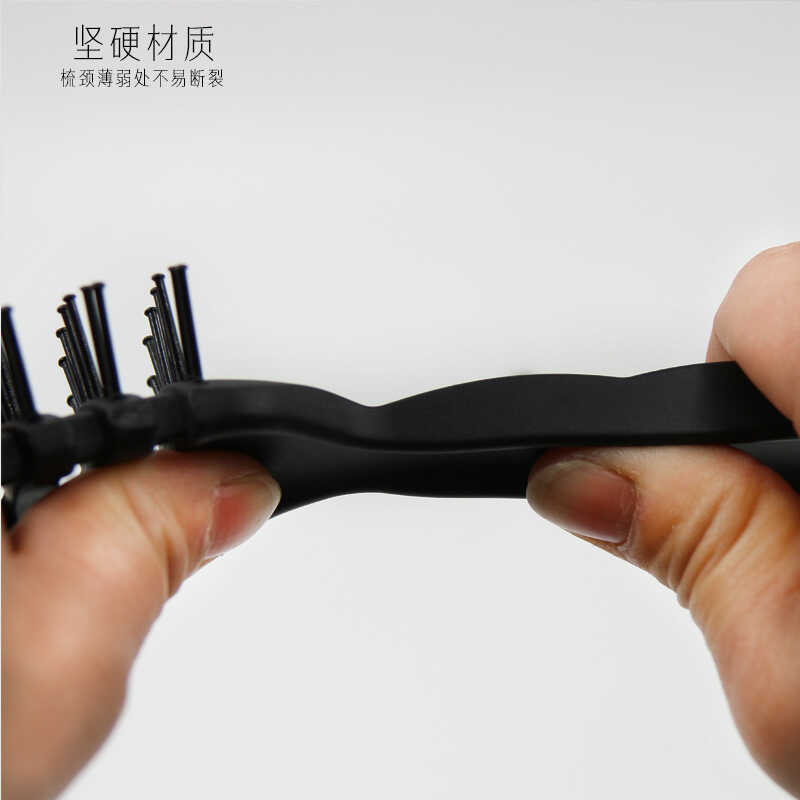 Pork Rib Haircut Scalp Massage Comb, Men's Short Hair, Oil Head, Fluffy ...