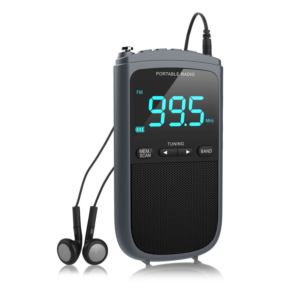 in stock Portable AM FM Digital Radio Personal Stereo Pocket Radio ...