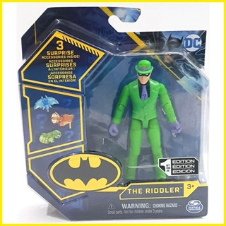 Dc Universe New Spin Master 1-batman 2-joker 3-riddler 4-robin Figure 4 