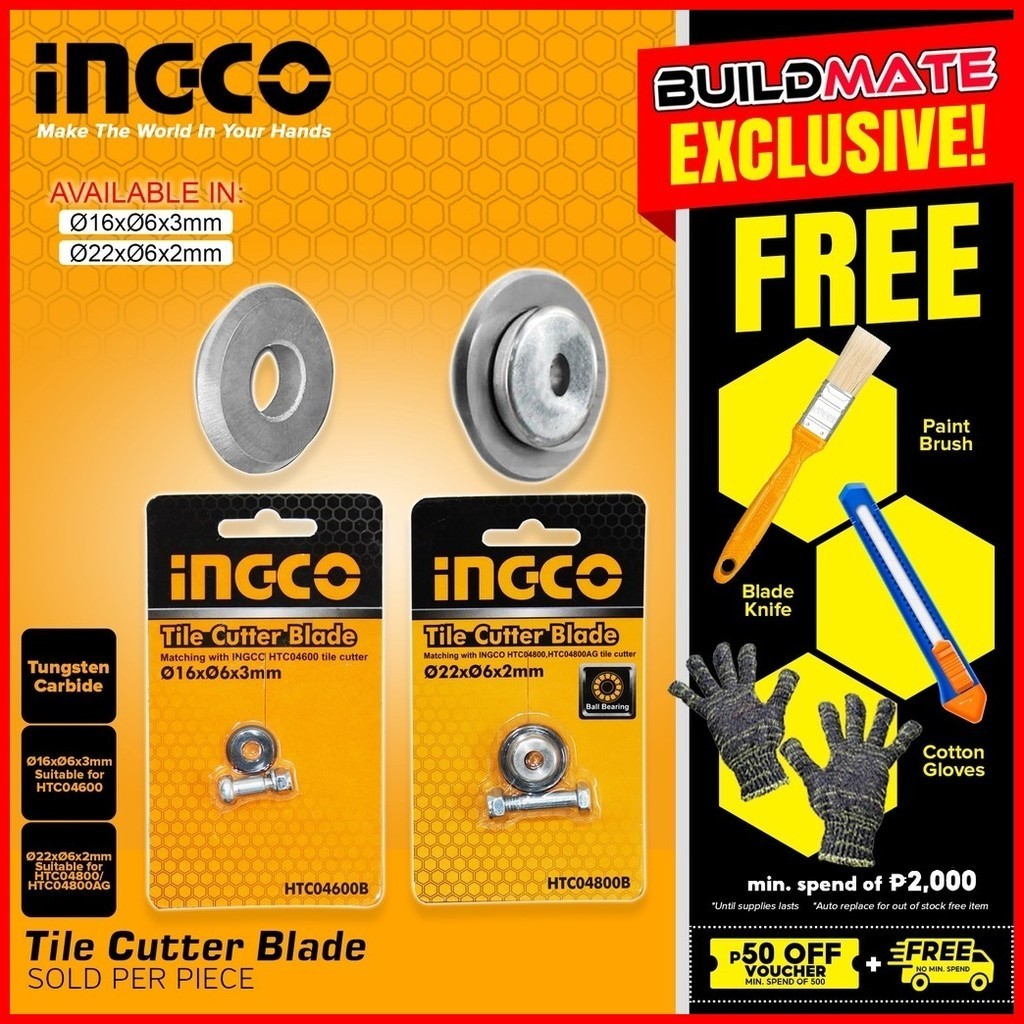 INGCO Tile Cutter Tungsten Carbide BLADE ONLY for FOR HTC04600 and ...