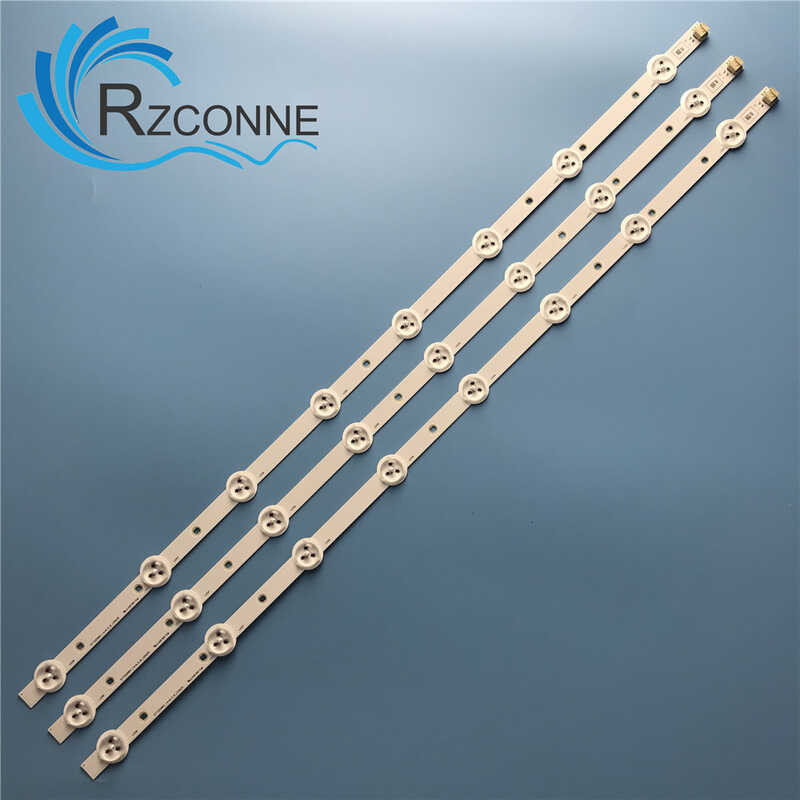 LED Backlight strip 8 lamp Para sa Toshiba 32"TV 32L1350U M32AM8 ...