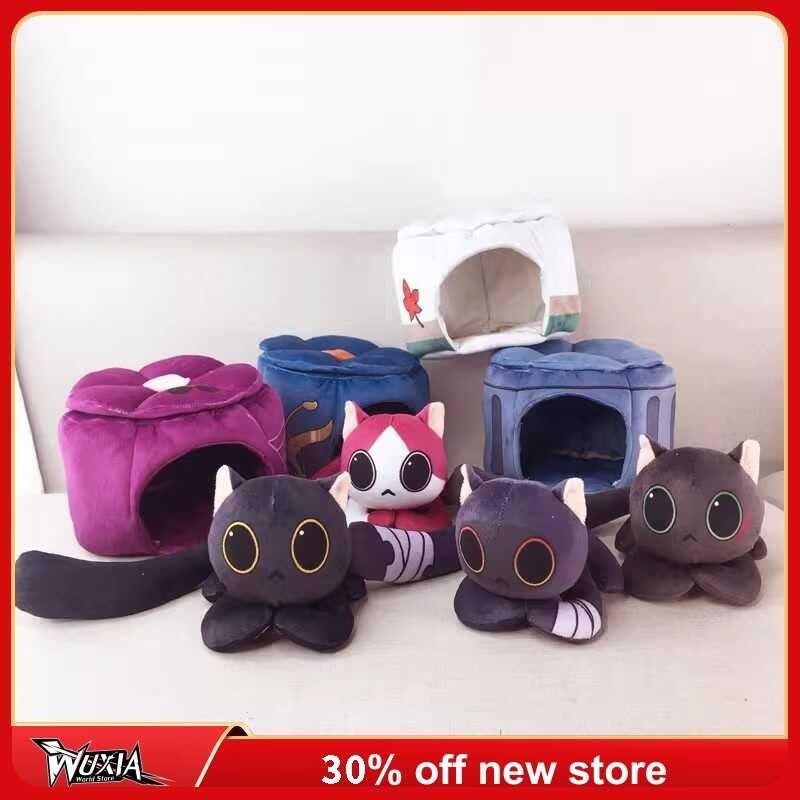 Star Rail Pluche, Firefly Silver Wolf Sparkle Dan Heng Blade Kafka Clara Honkai Plushie Figuur Pop Anime Collectie for Fans