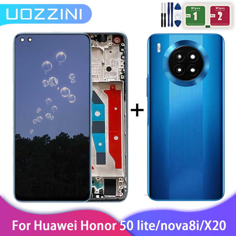H&LYCYJ Display Bildschirm für Huawei Nova 8i/Honor 50 Lite/X20 NEN-L22