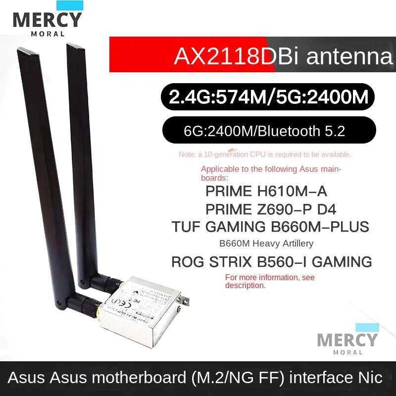 H610m-A Motherboard B660m Z690-P B560-I Desktop Wireless Card Ax211 ...