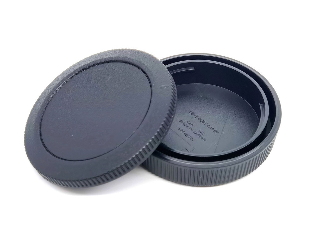1 set (No words) Lens cap For Canon Front and rear cover For Canon EOS ...