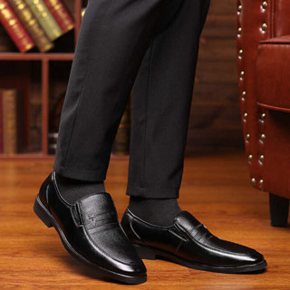 LAOCHRA Men's Dress Italian Leather · Men Loafers Formal Moccasins Slip ...