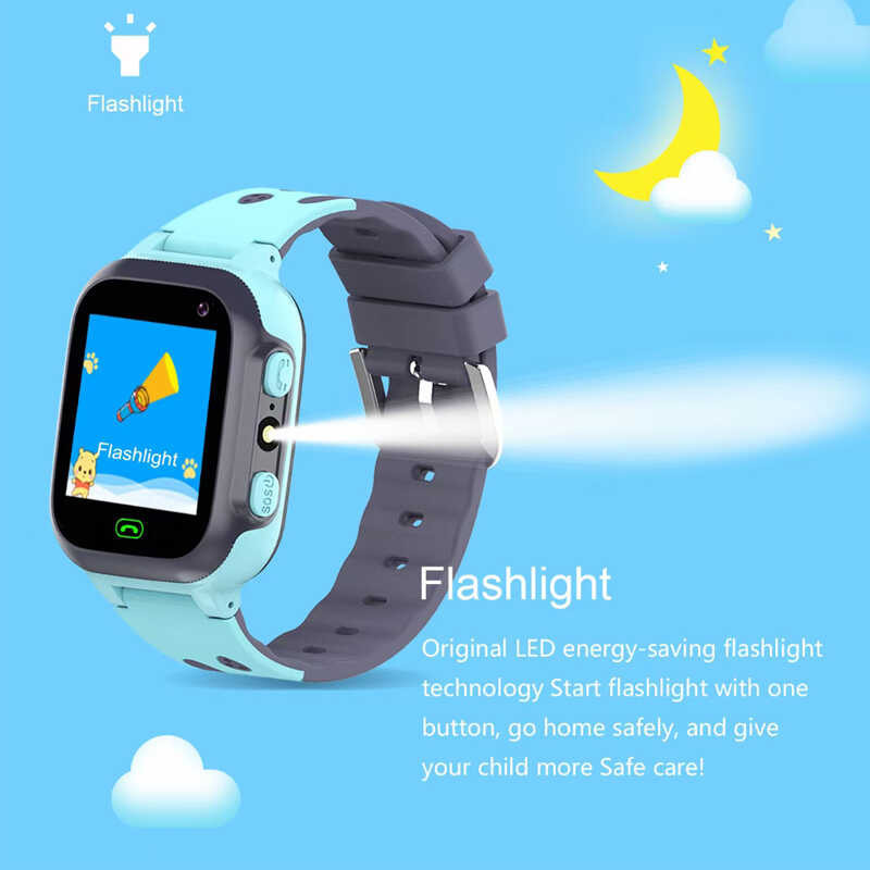 Q15 Smart Phone Watch 2G SIM Card LBS SOS Location Flashlight Camera ...