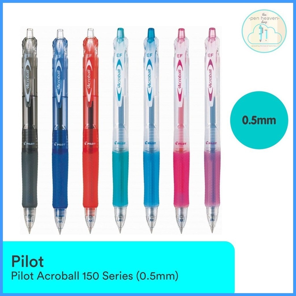 Pilot Acroball 150 Series Ballpoint Pen (0.5mm) | Shopee Philippines