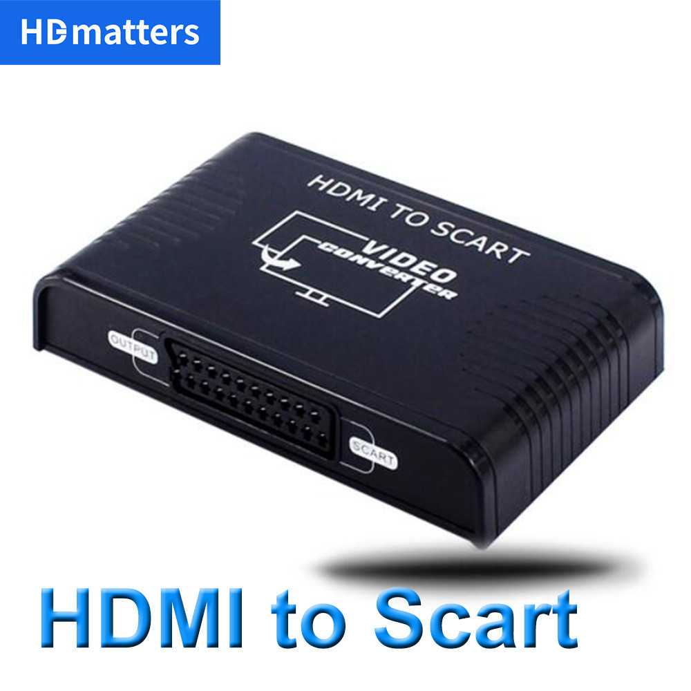 Hdmi To Scart Female Converter Hdmi Digital To Scart Analog Video Out