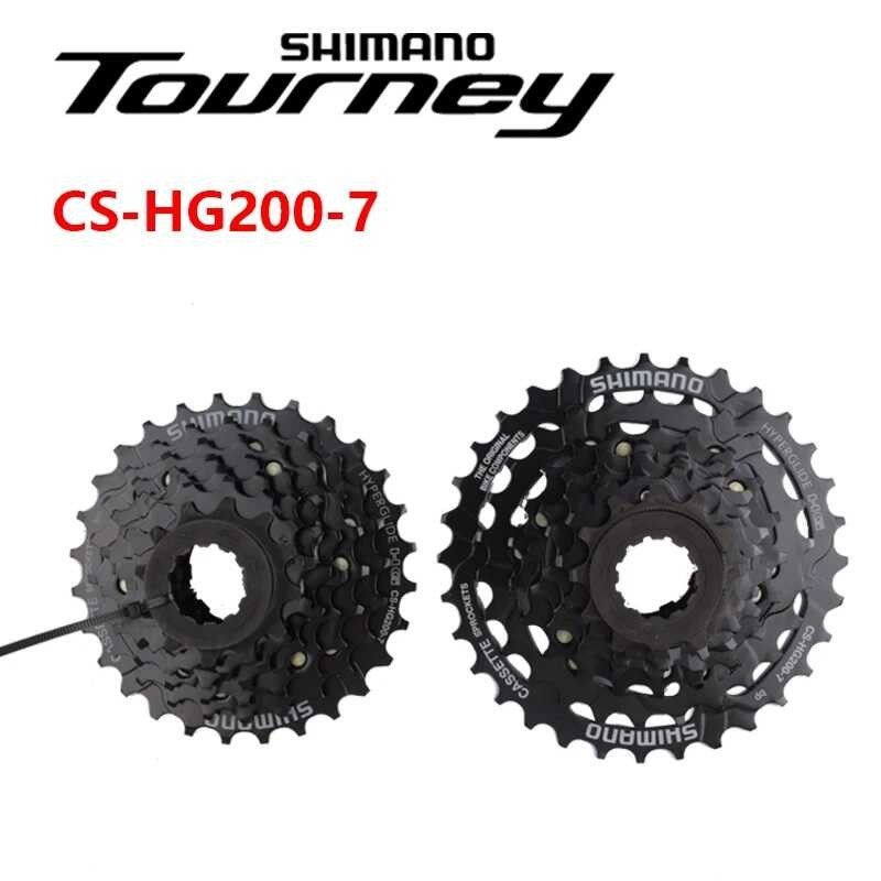 Shimano Tourney Series Cs-Hg200-7 Speed HYPERGLIDE 12-28T/12-32T ...